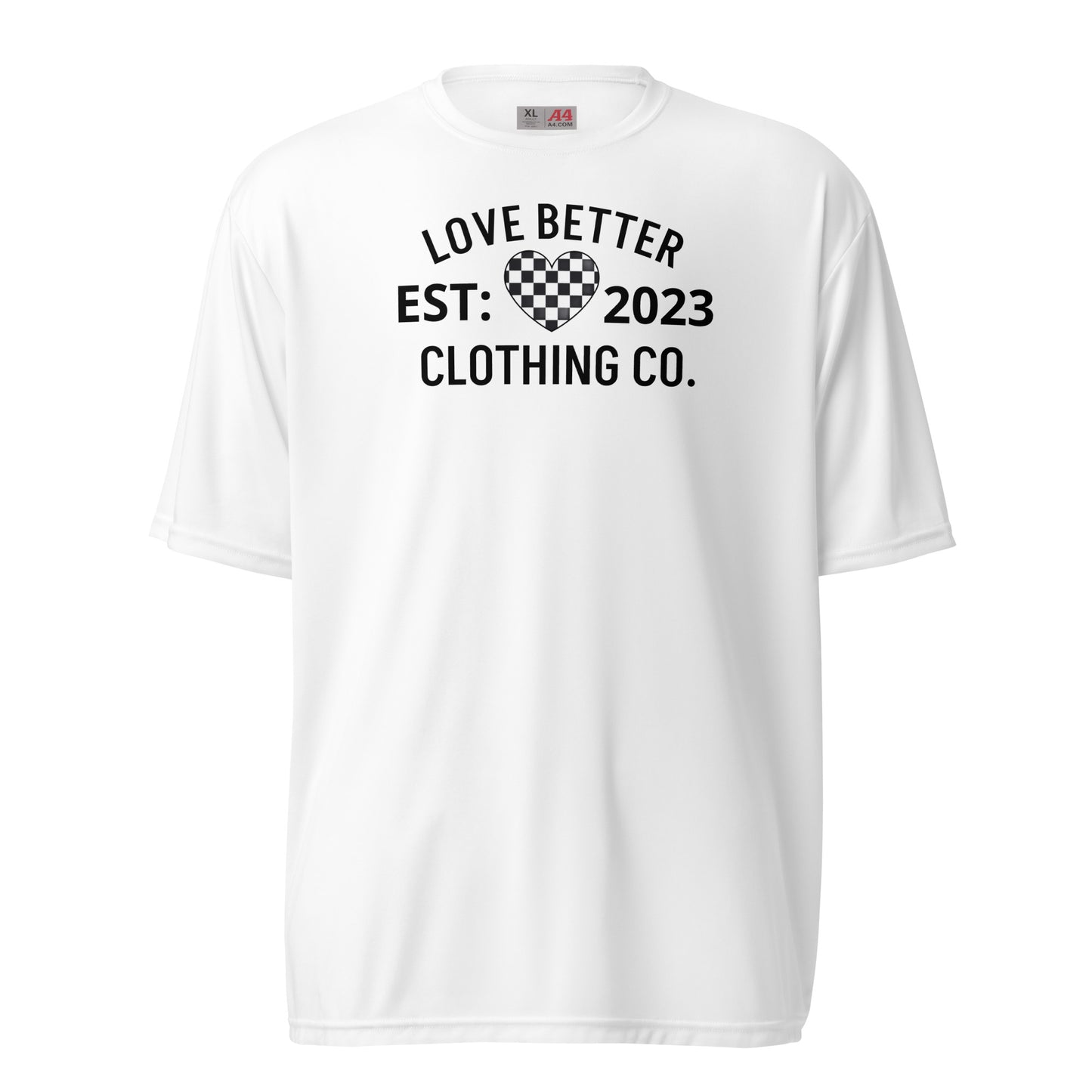 LOVE BETTER "THE CLASSIC" Unisex performance crew neck t-shirt