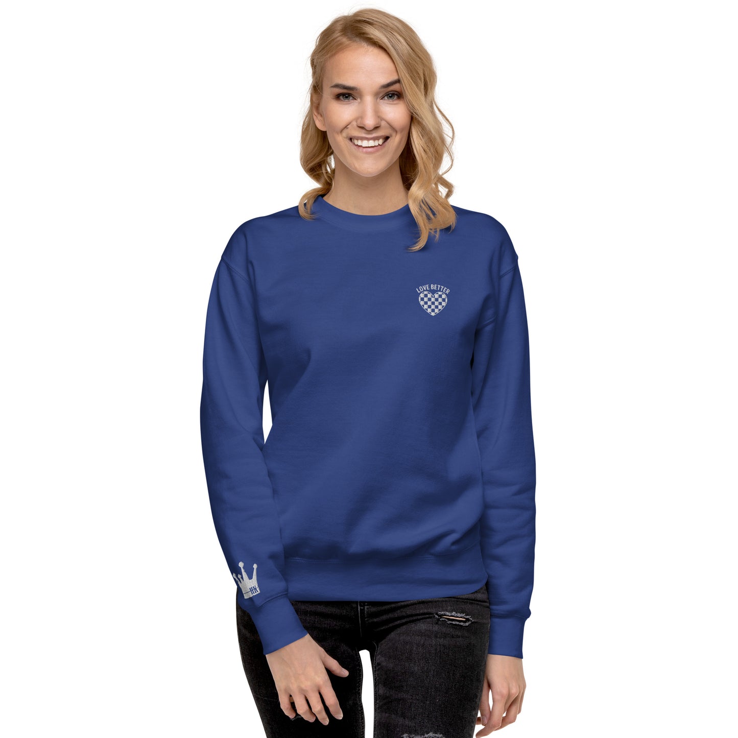 LOVE BETTER "STAPLE SWEAT" Unisex Premium Sweatshirt
